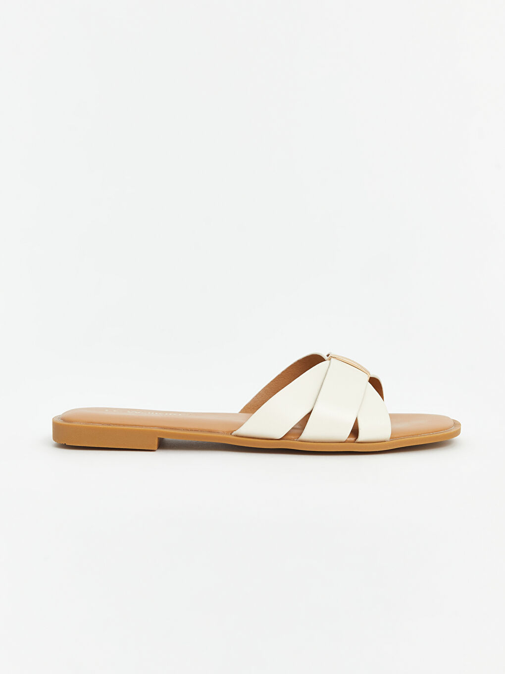 Faux Leather Women's Slippers -S5AO68Z8-R81