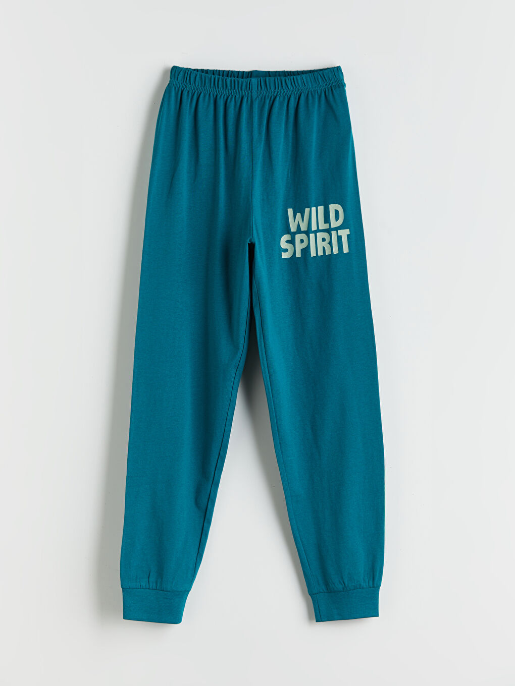 Crew Neck Printed Boys' Pyjama Set -S5AO99Z4-LRK