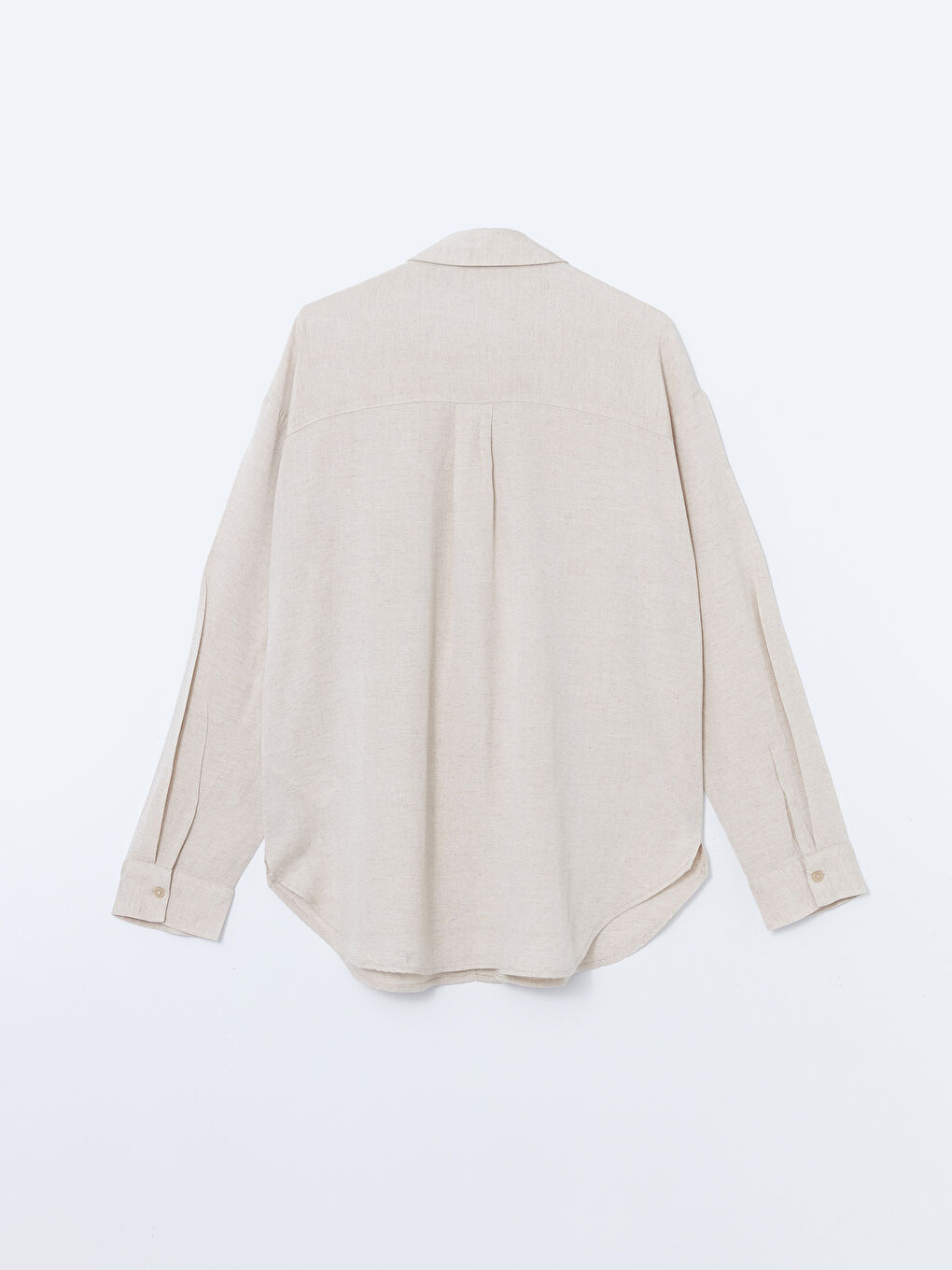 Loose Fit Women's Linen Shirt -S5AP45Z8-VHM