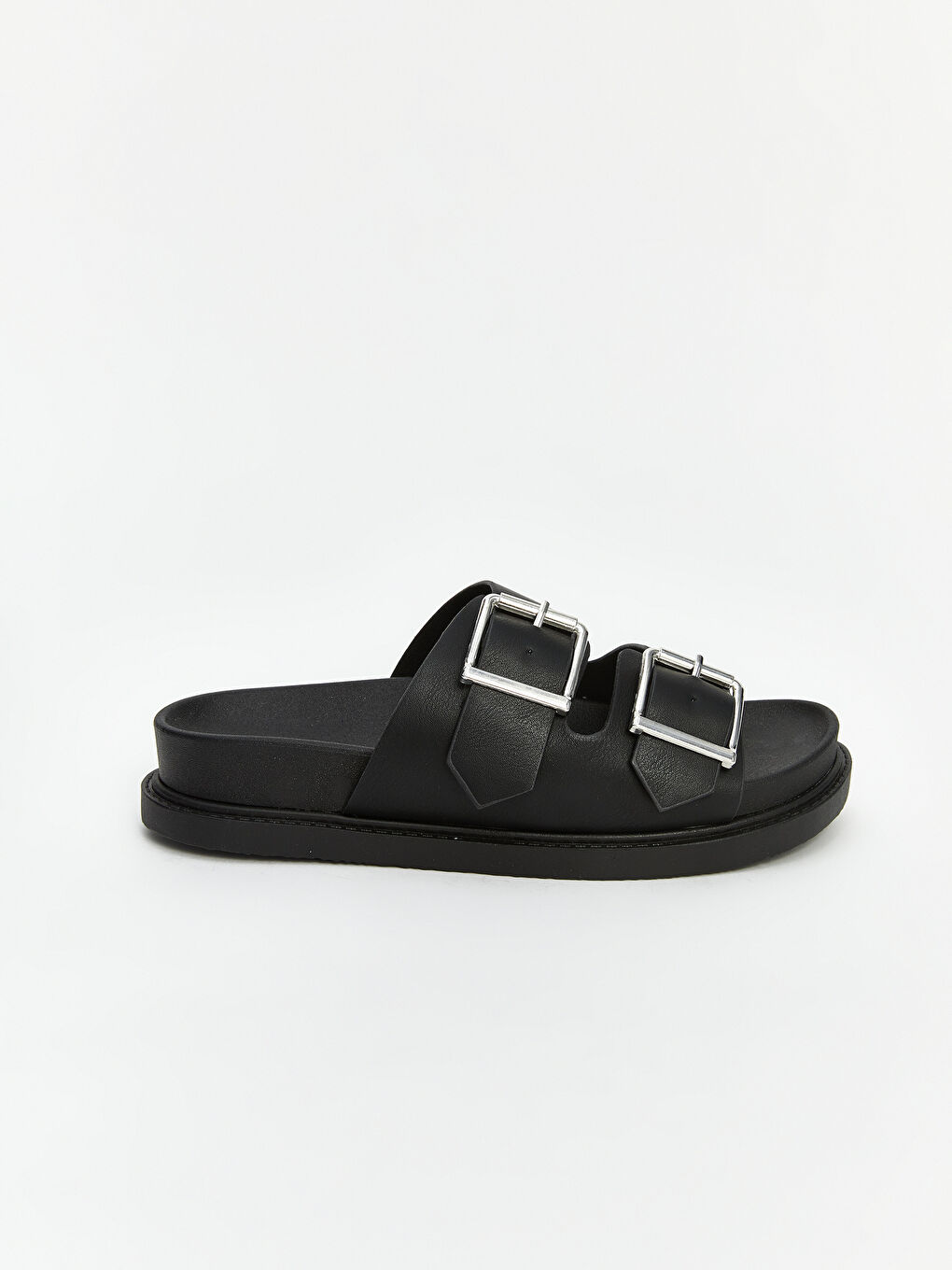 Faux Leather Women's Slippers -S5AQ17Z8-HUC
