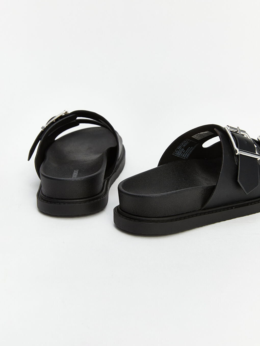 Faux Leather Women's Slippers -S5AQ17Z8-HUC