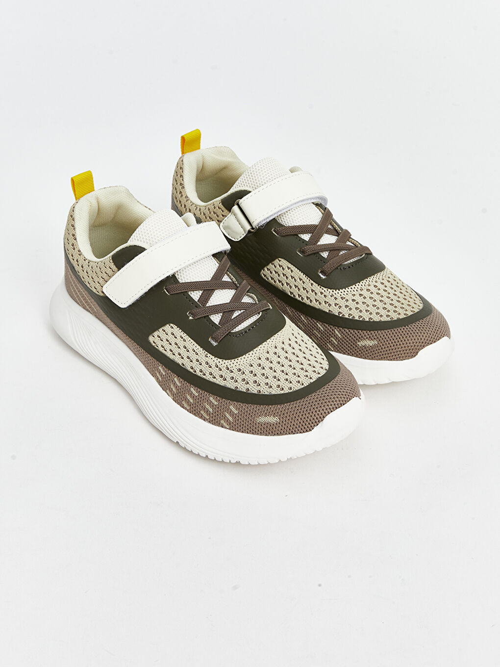 Laces & Hook-and-Loop Boys' Sneakers -S5AQ24Z4-Y5J