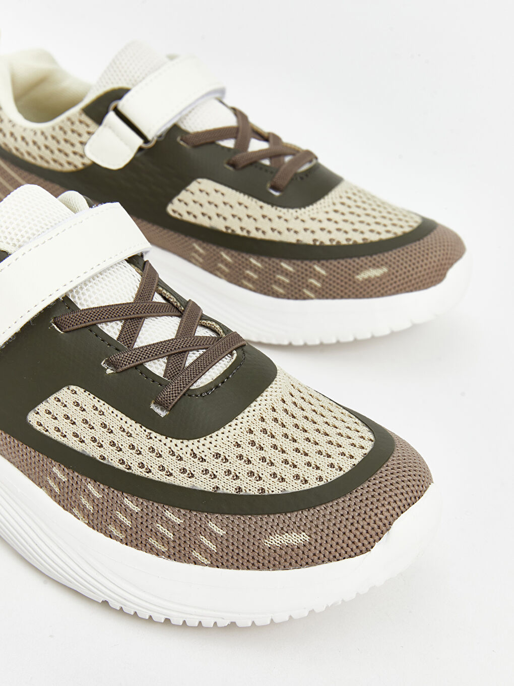 Laces & Hook-and-Loop Boys' Sneakers -S5AQ24Z4-Y5J