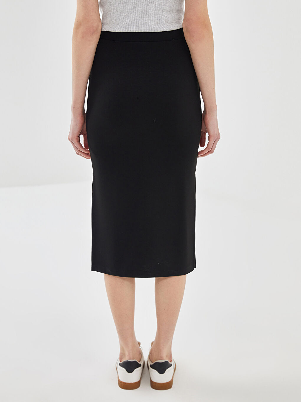 Elasticated Waist Extra Slim Fit Women's Skirt -S5AQ78Z8-CVL
