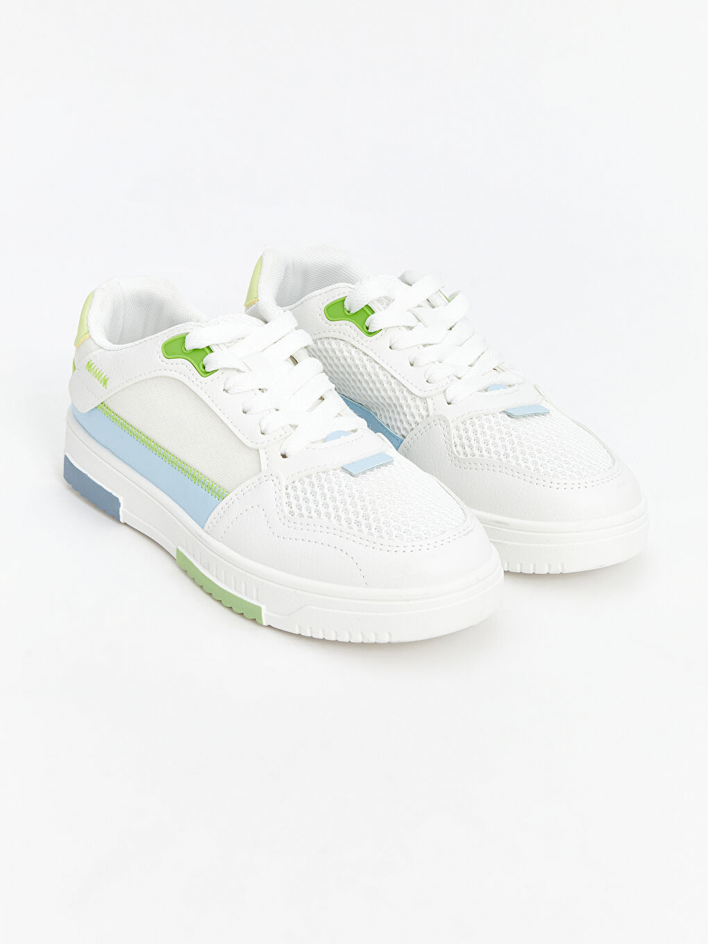 Lace-up Color Block Women's Sneakers -S5AQ92Z8-F9C