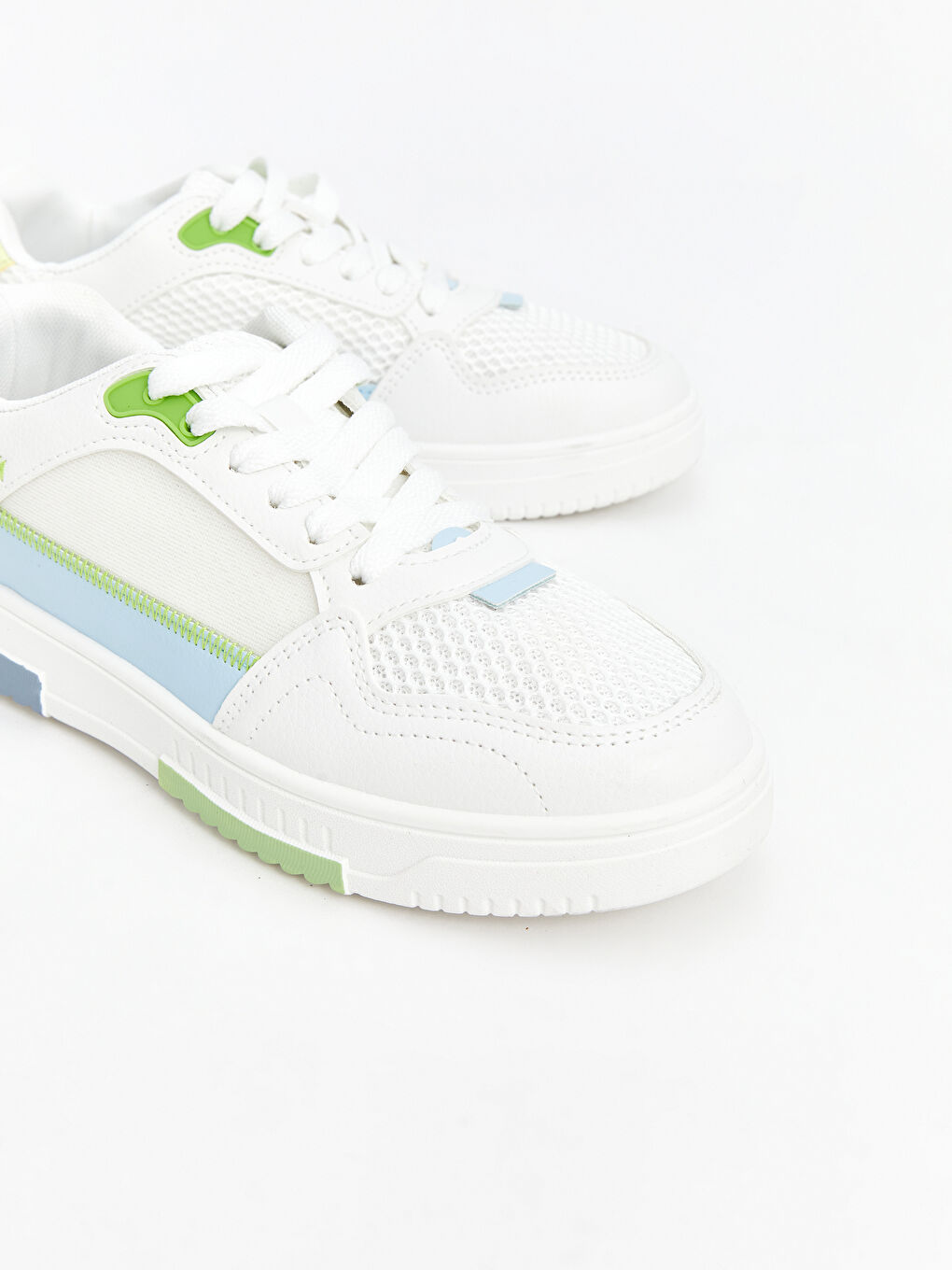 Lace-up Color Block Women's Sneakers -S5AQ92Z8-F9C