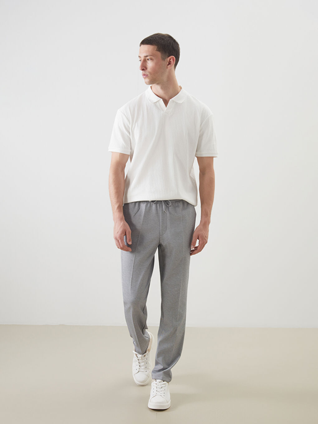 Muške pantalone slim fit -S5AR15Z8-CUZ