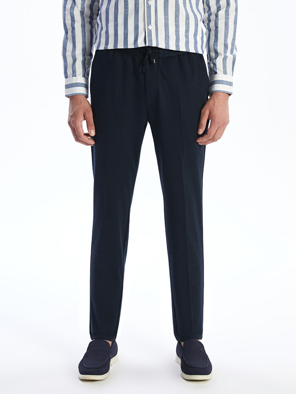 Muške pantalone slim fit -S5AR15Z8-RFH