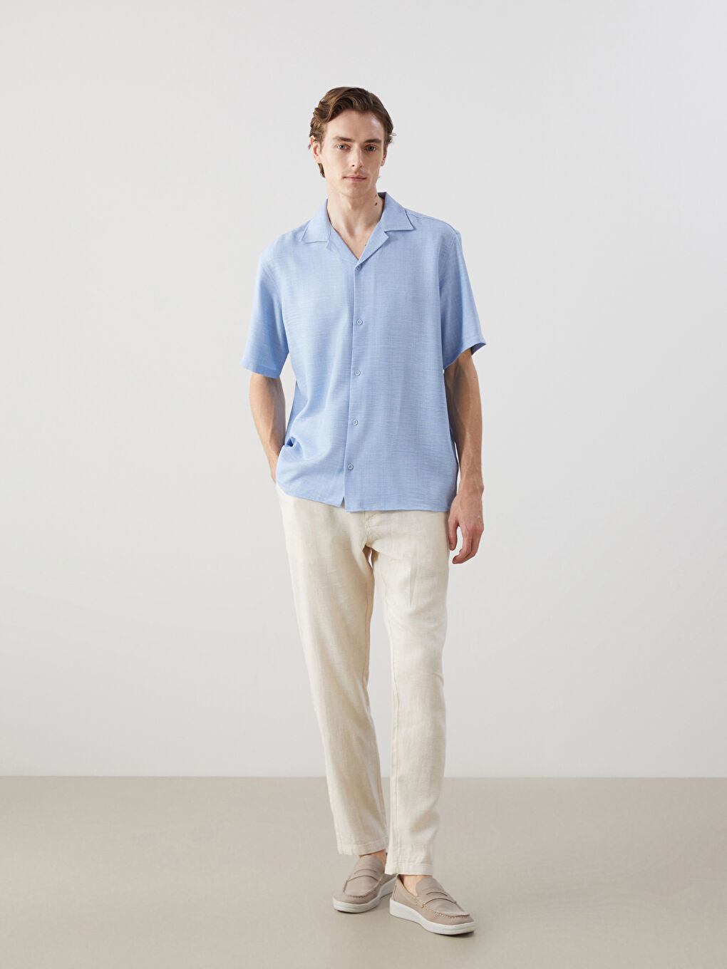 BEŽ Pantalone Muškarci -S5AR20Z8-RW0
