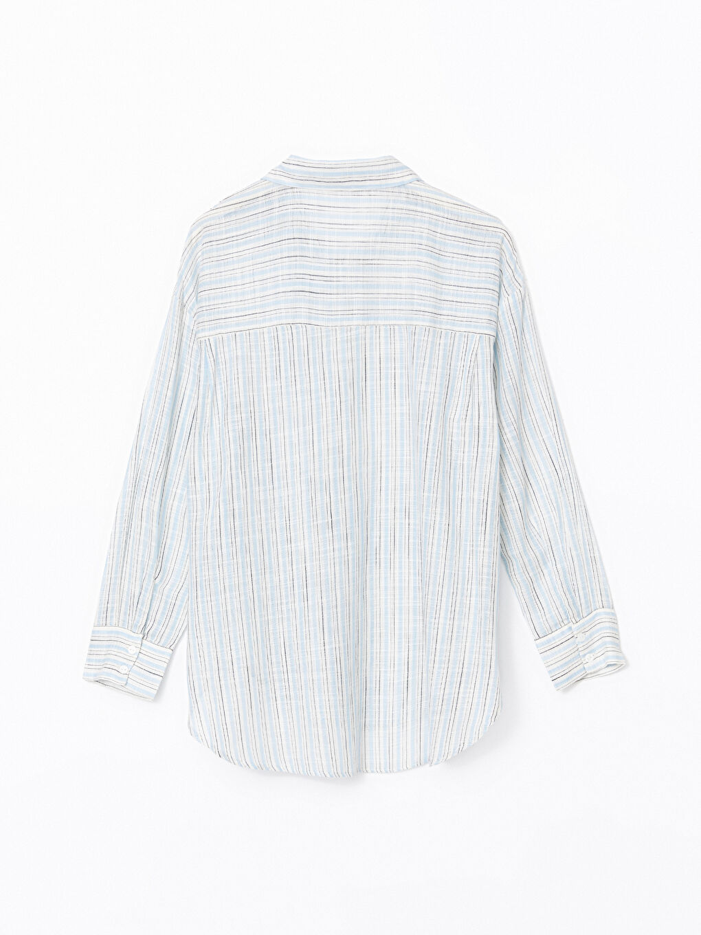 Oversize Poplin Women's Shirt -S5AR27Z8-LEN