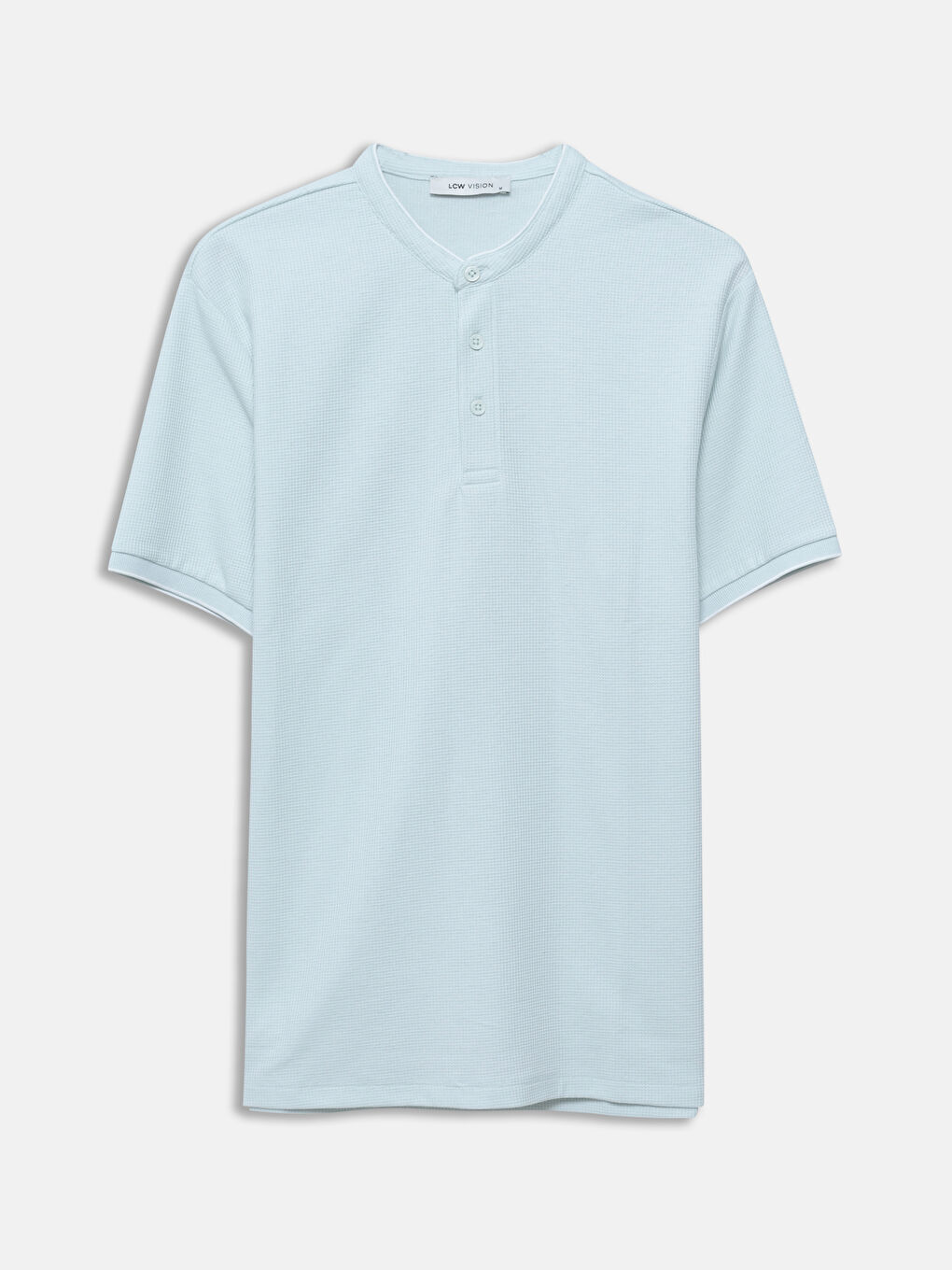 Grandad Collar Short Sleeve Men's T-Shirt -S5AR32Z8-VH9