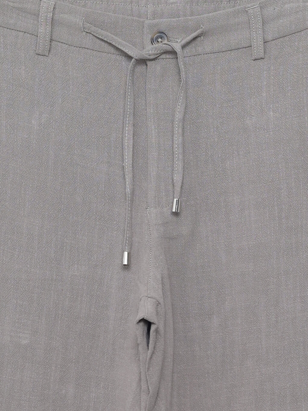 Belt Tie Detailed Straight Leg Trousers -S5AR46Z8-DU7