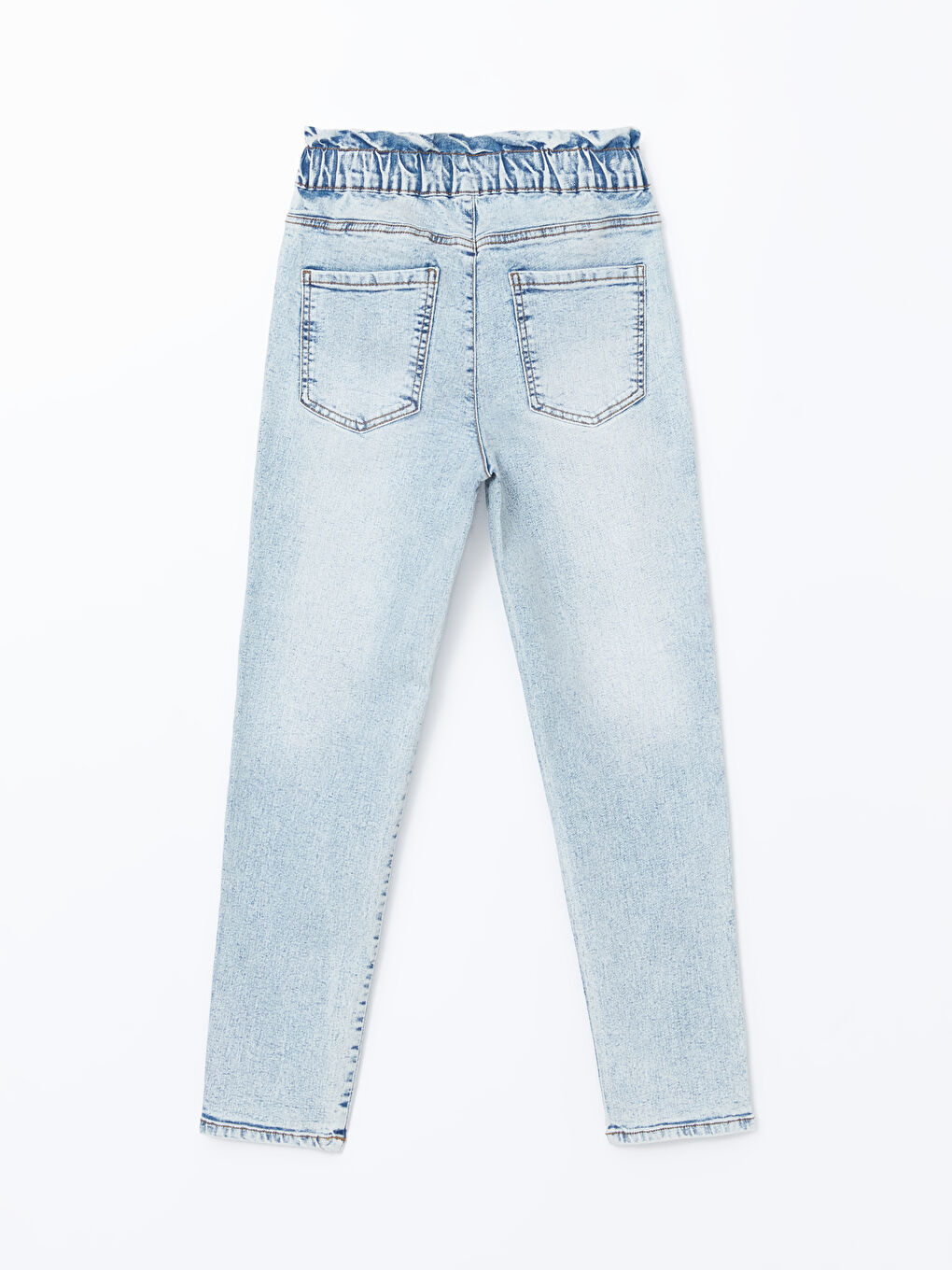 LCWAIKIKI Classic Elasticated Waist Slim Mom Women's Jeans -S5AR47Z8-311