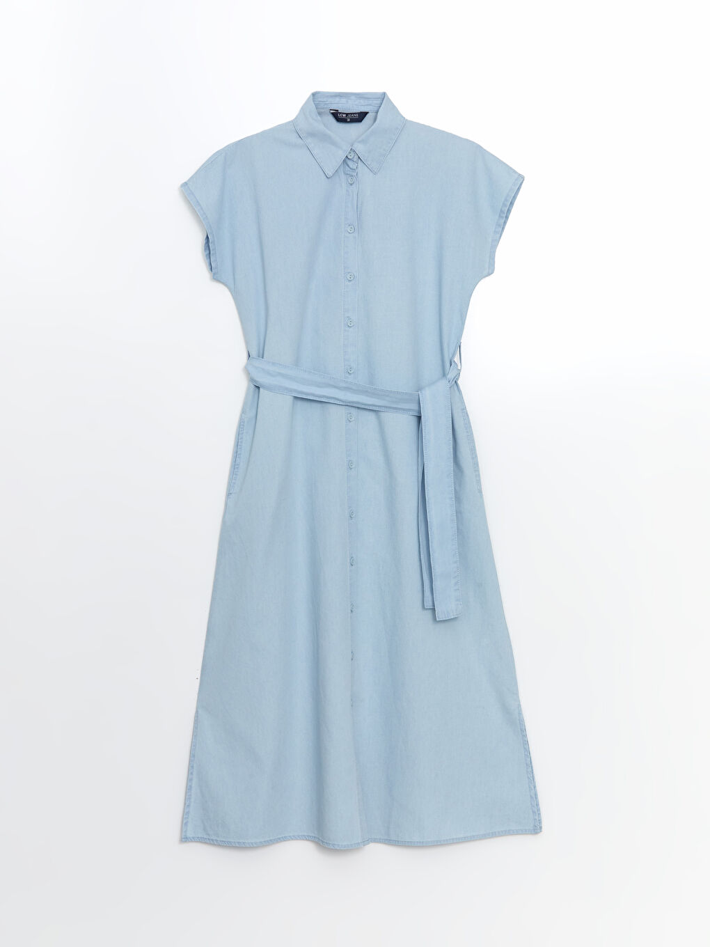 Collared Denim Dress -S5AR51Z8-311