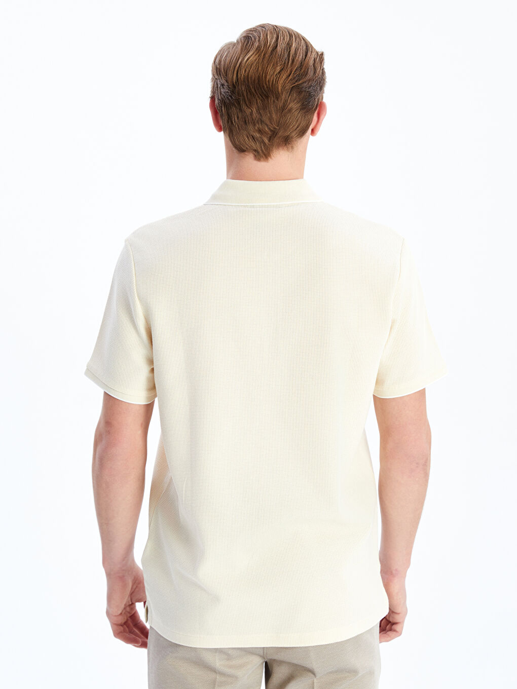 LCW Vision Polo Neck Short Sleeve Men's T-Shirt -S5AS22Z8-V0T