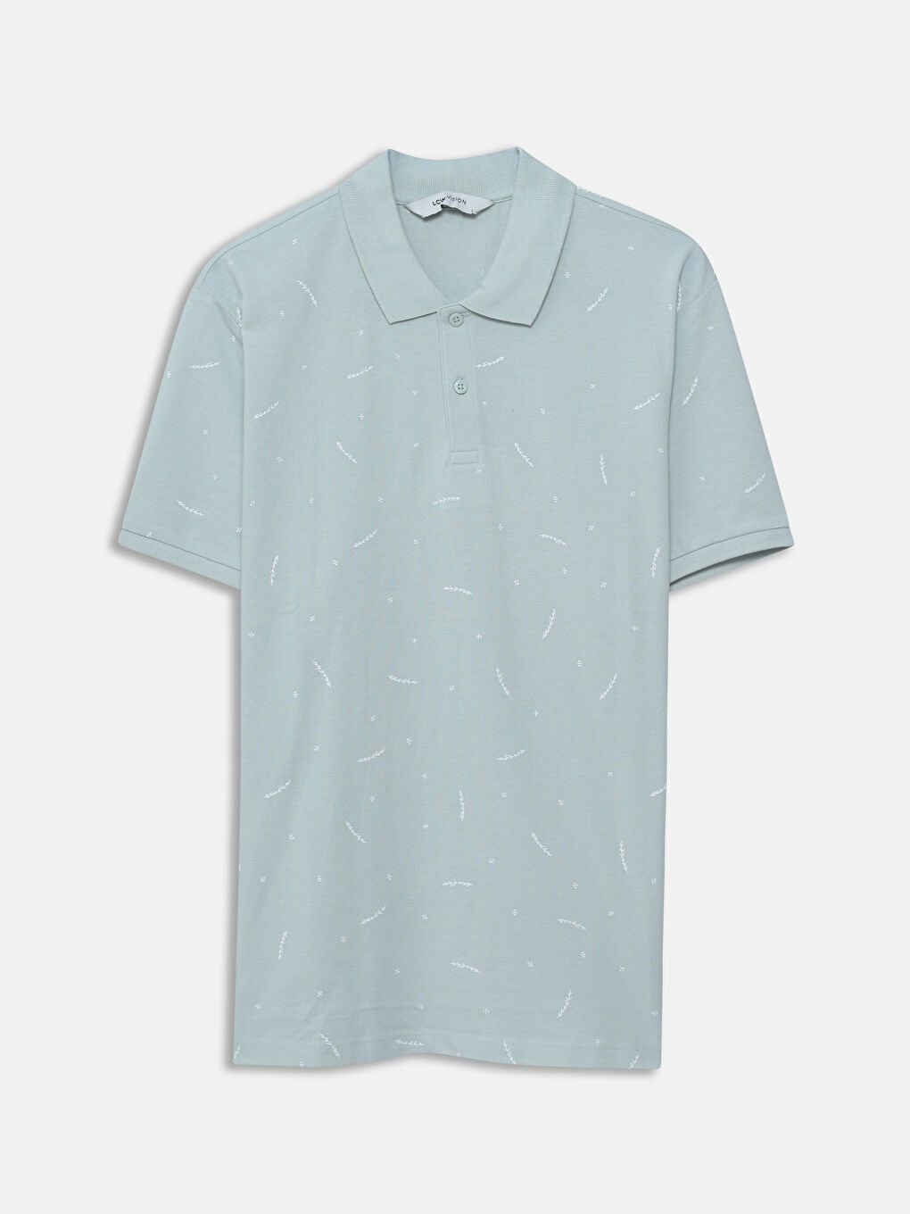 LCW Vision Polo Neck Short Sleeve Patterned Men's T-Shirt -S5AS28Z8-J1R