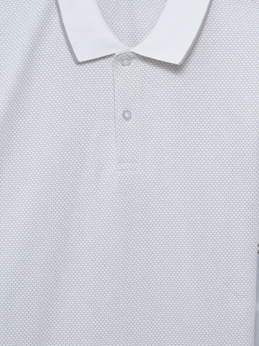 Polo Neck Short Sleeve Men's T-Shirt -S5AS29Z8-MNG