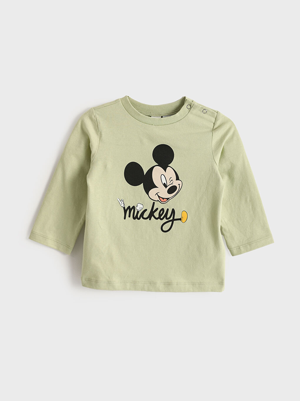 Mickey Mouse Printed Baby Boy Pyjamas Set -S5AS49Z1-LRF