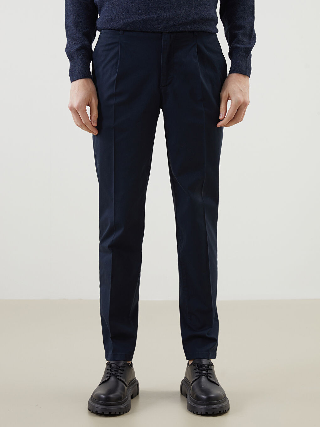 Брюки Мужские из Твила Стандартного Кроя-1