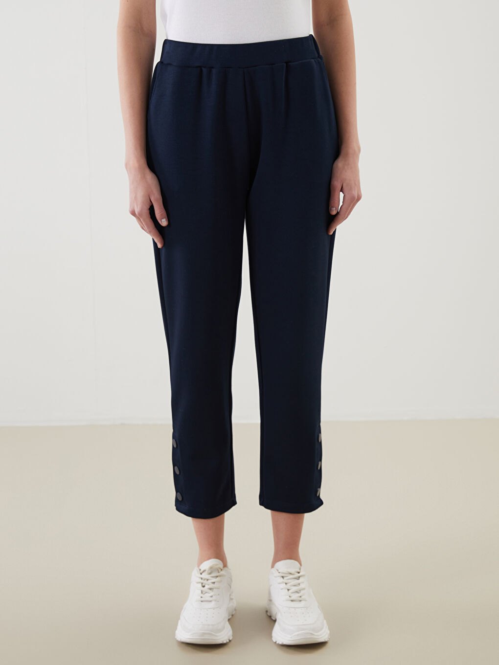 Women's Elastic Waist Sweatpants -S5AS89Z8-E1J