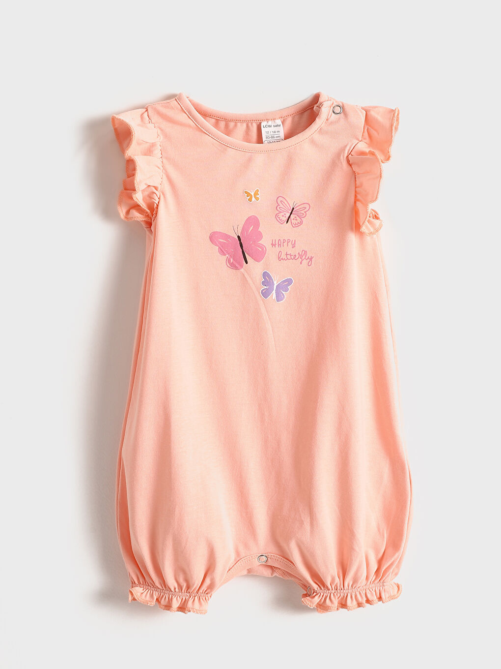 Crew Neck Sleeveless Printed Baby Girls' Jumpsuit -S5AT36Z1-QWH