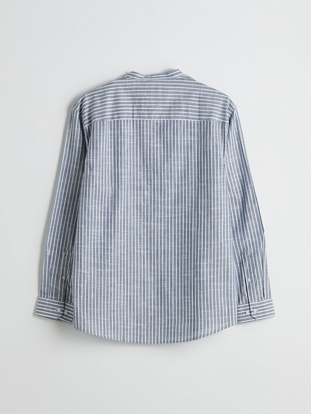 LCW Vision Regular Fit Long Sleeve Striped Men's Shirt -S5AT37Z8-LGS