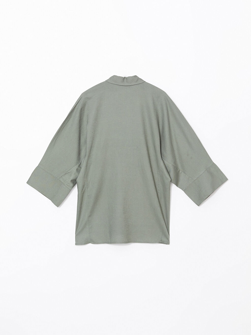 Oversize Linen Blend Women's Shirt Tunic-5