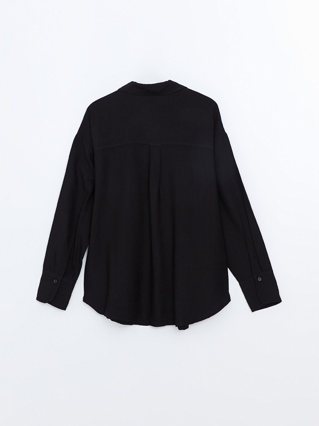LCW Comfort Loose Fit Armürlü Büzgülü Kadın Gömlek -S5AT91Z8-CVL