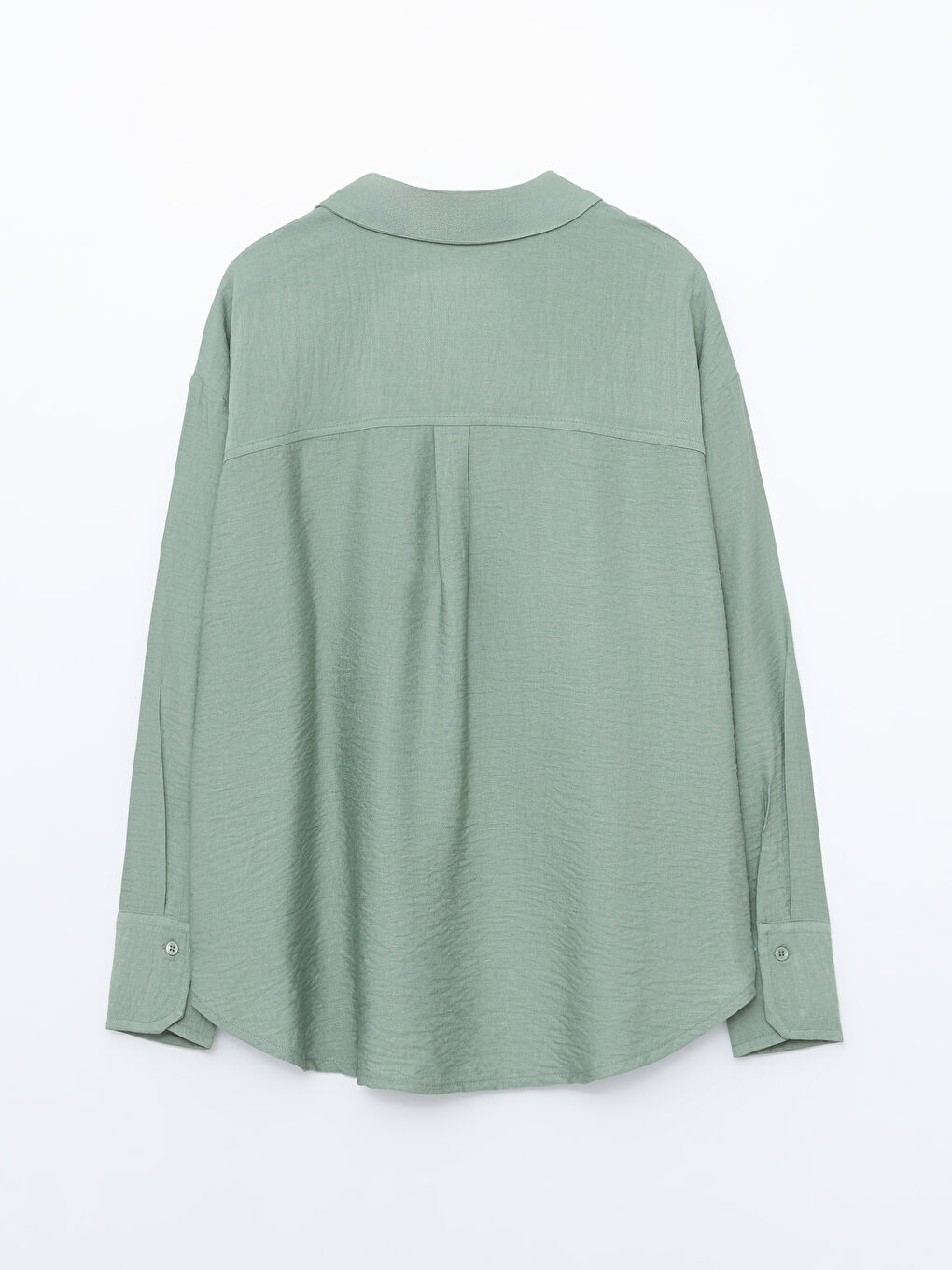 Loose Fit Dobby Gathered Women's Shirt -S5AT91Z8-FJY