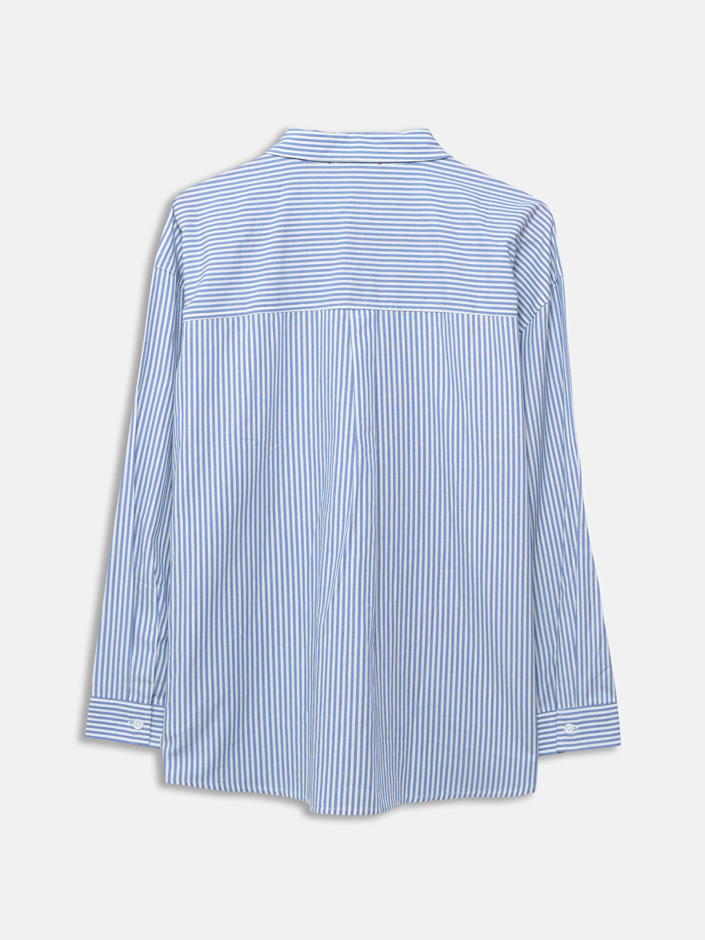 Striped Oversize Women's Shirt -S5AT92Z8-LEN