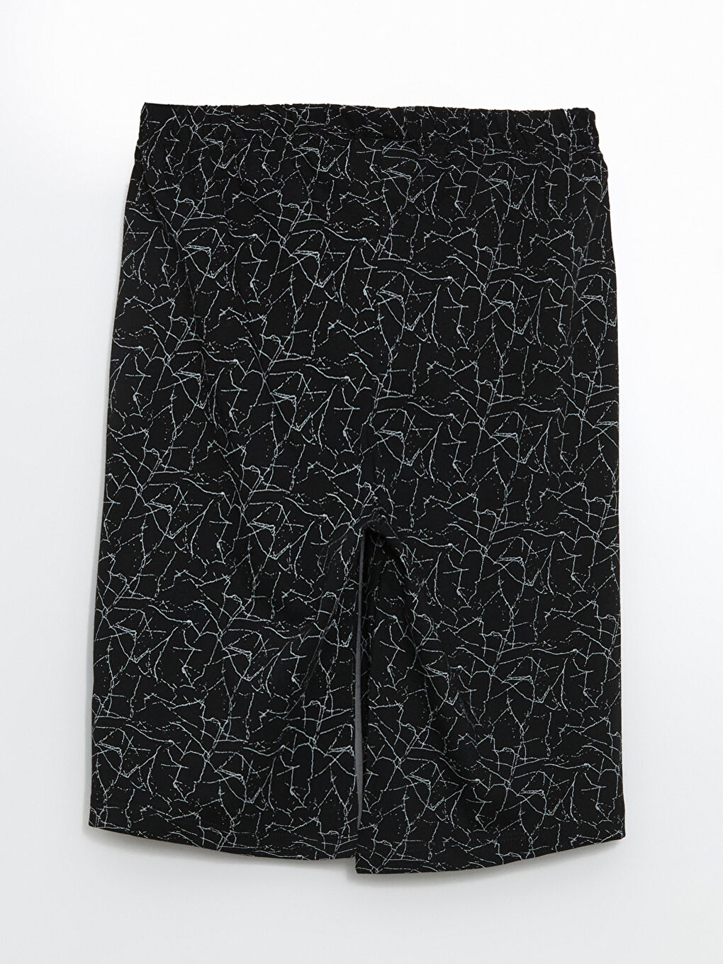 Siyah Beli Lastikli Erkek Çocuk Pijama Şort-2