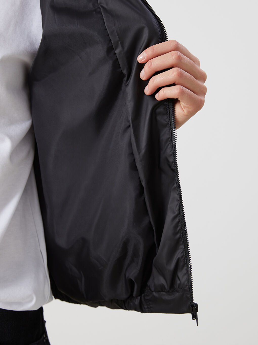 Әйелдерге арналған капюшонды оверсайз жаңбырға арналған күрте-3