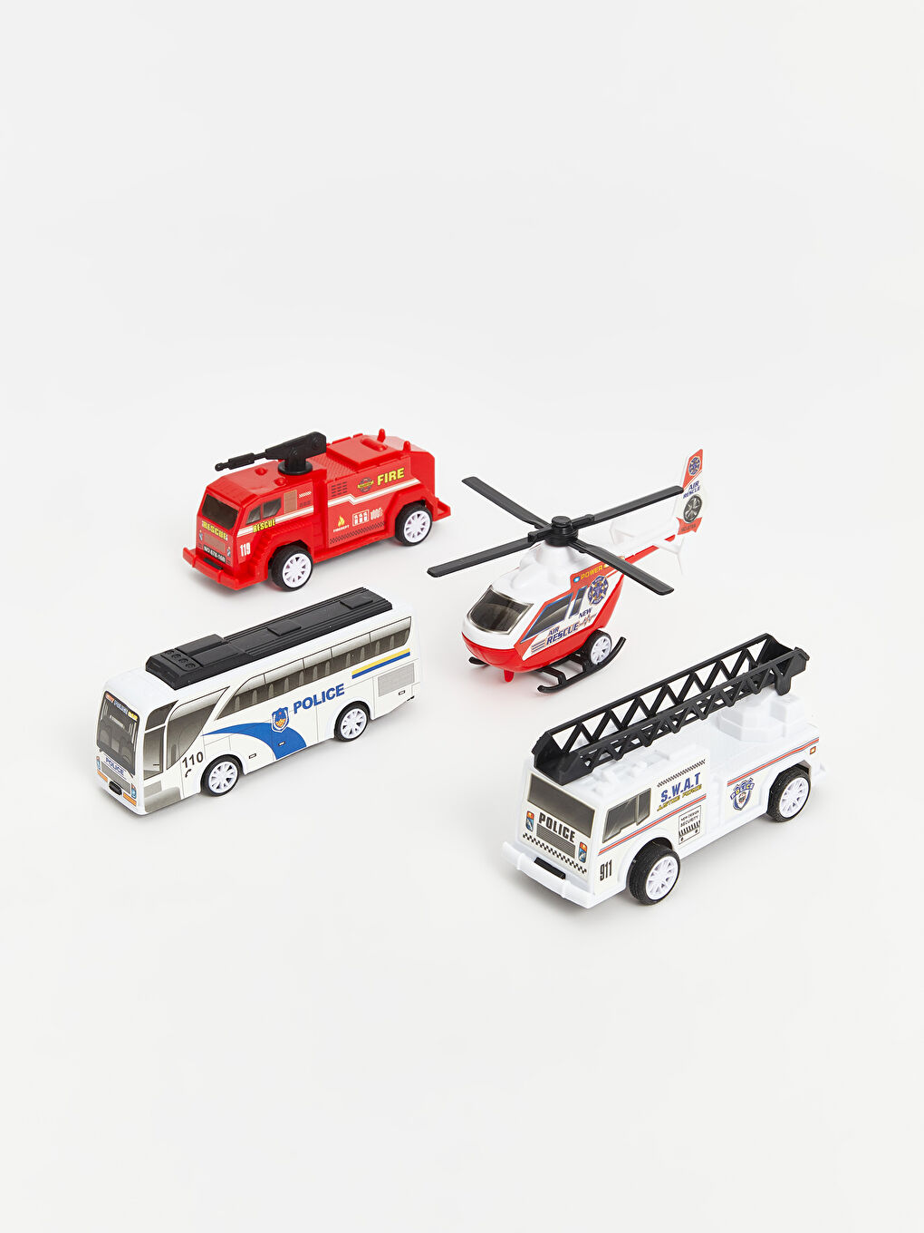 Toy First Aid Cars 4-pack -S5AU22Z4-M0T