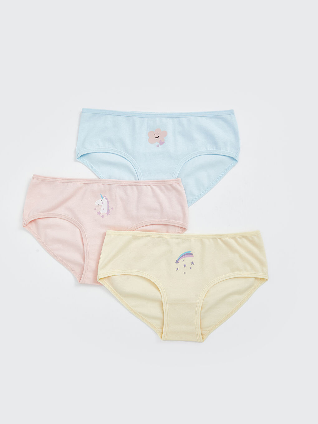 Printed Girl's Panties 3 pcs -S5AV53Z4-FRA