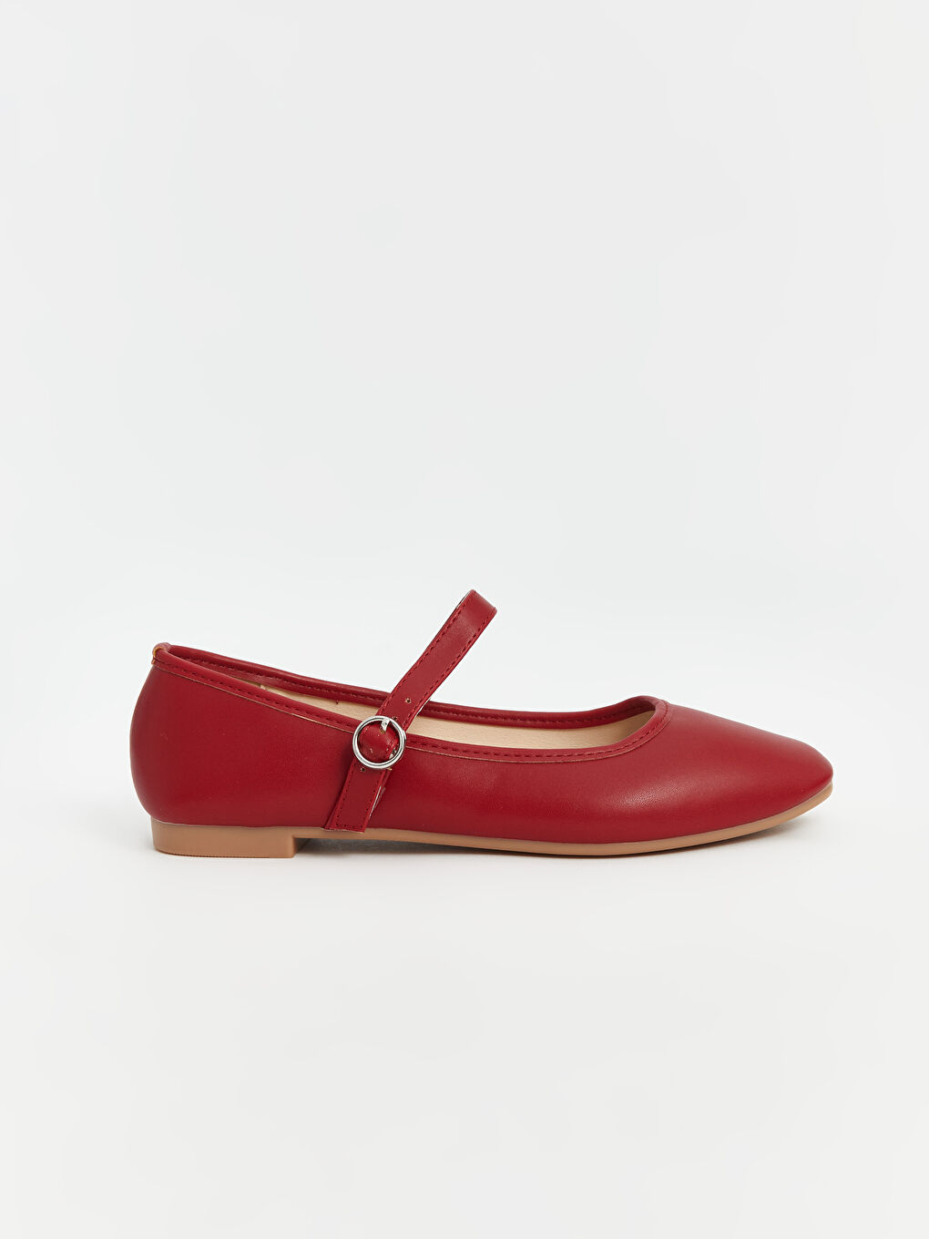 Faux Leather Women's Ballet Flats -S5AY11Z8-R8Y