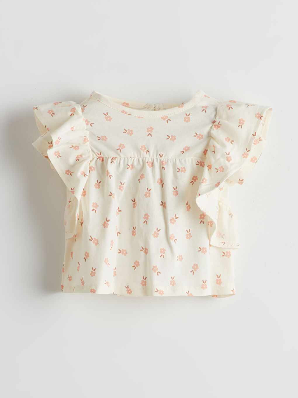 Crew Neck Printed Baby Girl Blouse and Leggings 2 Pack -S5AY22Z1-LRB