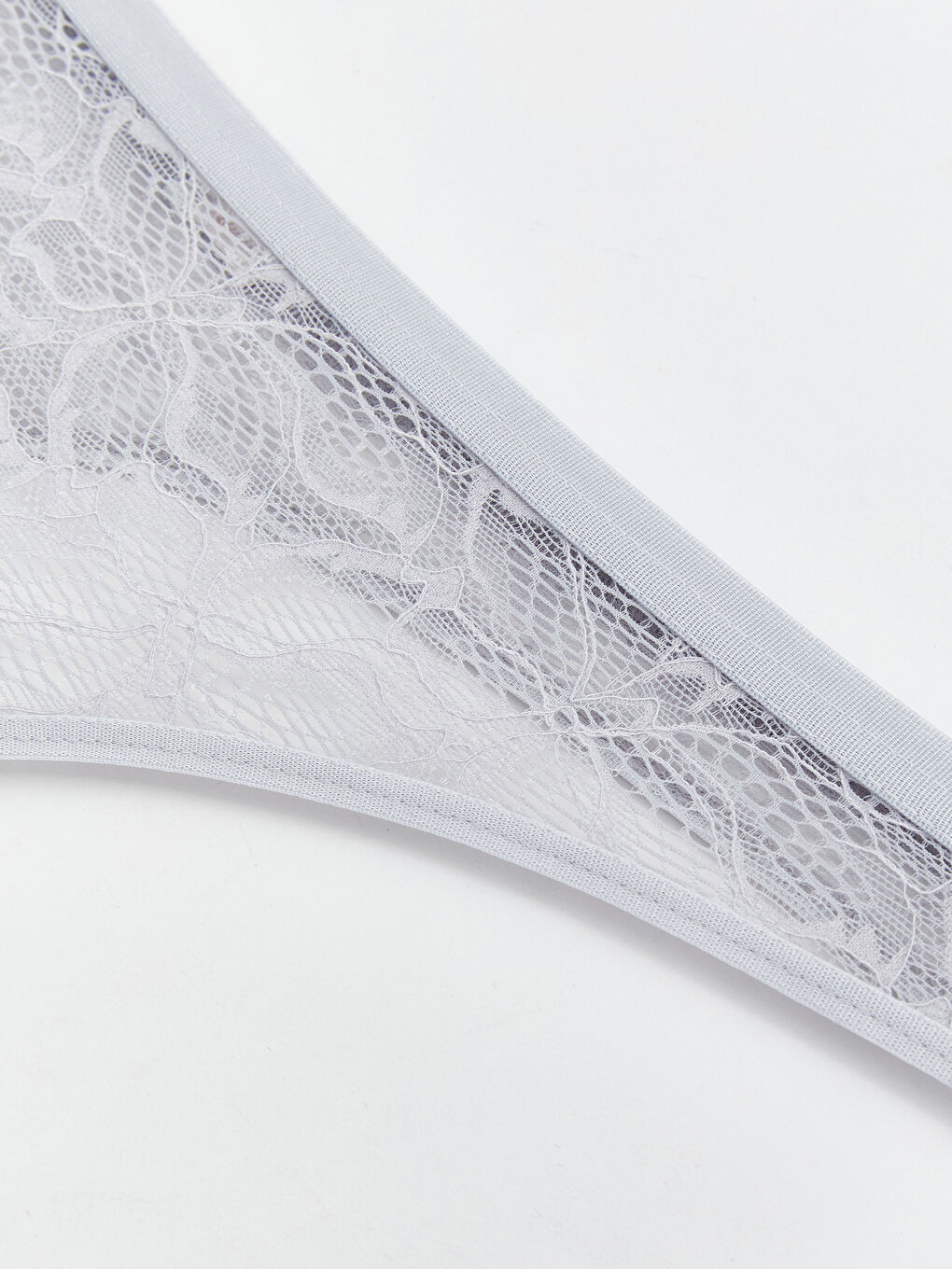 Bej Dantelli Tanga Külot-2
