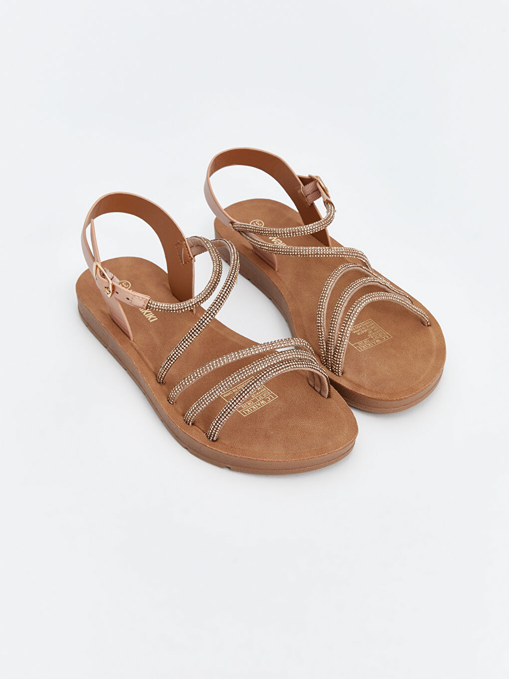 LCW STEPS Parlak Taşlı Kadın Sandalet -S5AY41Z8-FKH