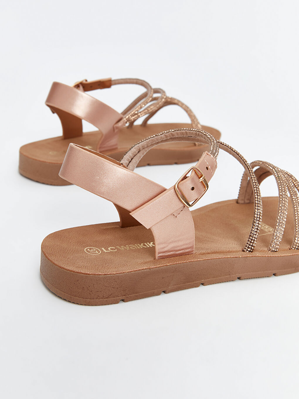 LCW STEPS Parlak Taşlı Kadın Sandalet -S5AY41Z8-FKH