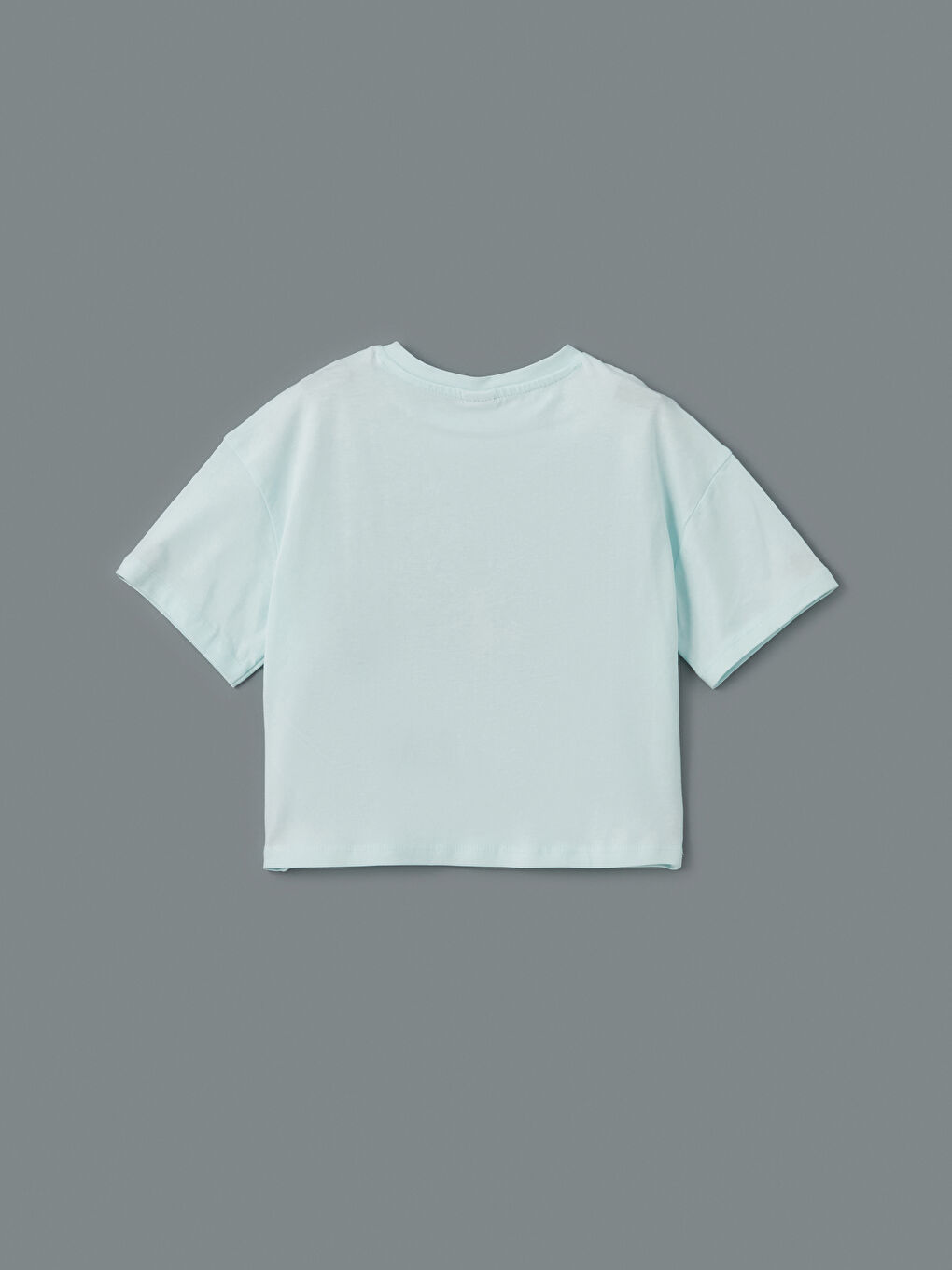 Crew Neck Girls' Crop T-Shirt 2-Pack -S5BA10Z4-TPR