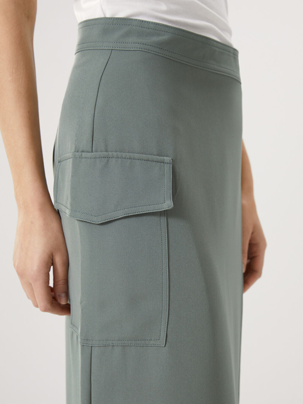Slim Fit Women's Skirt -S5BA90Z8-YUL