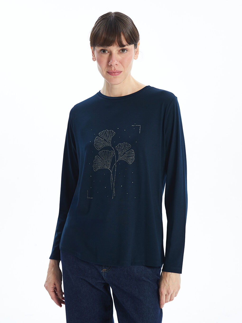 TAMNO PLAVA Bluza Žena -S5BB34Z8-E1J