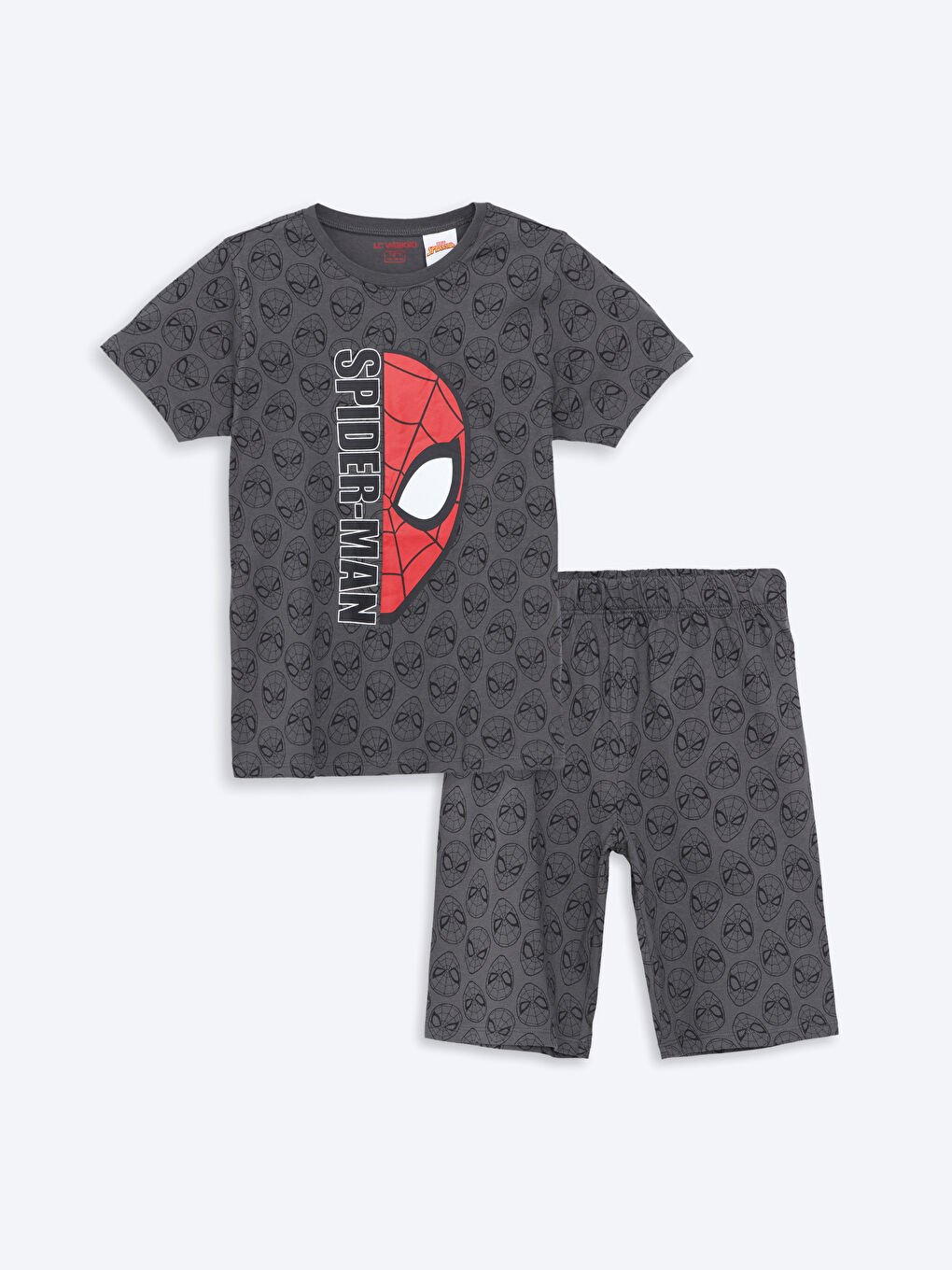 Pidžama sa šortsem za dečake, okruglog izreza, sa printom Spider-Man -S5BB93Z4-LRX