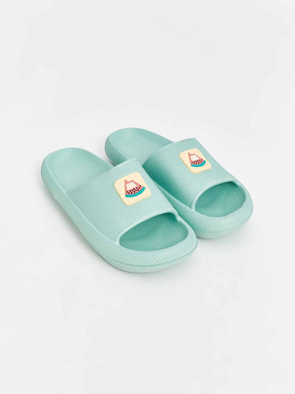 Printed Single-Strap Women's Slippers -S5BC00Z8-FKS
