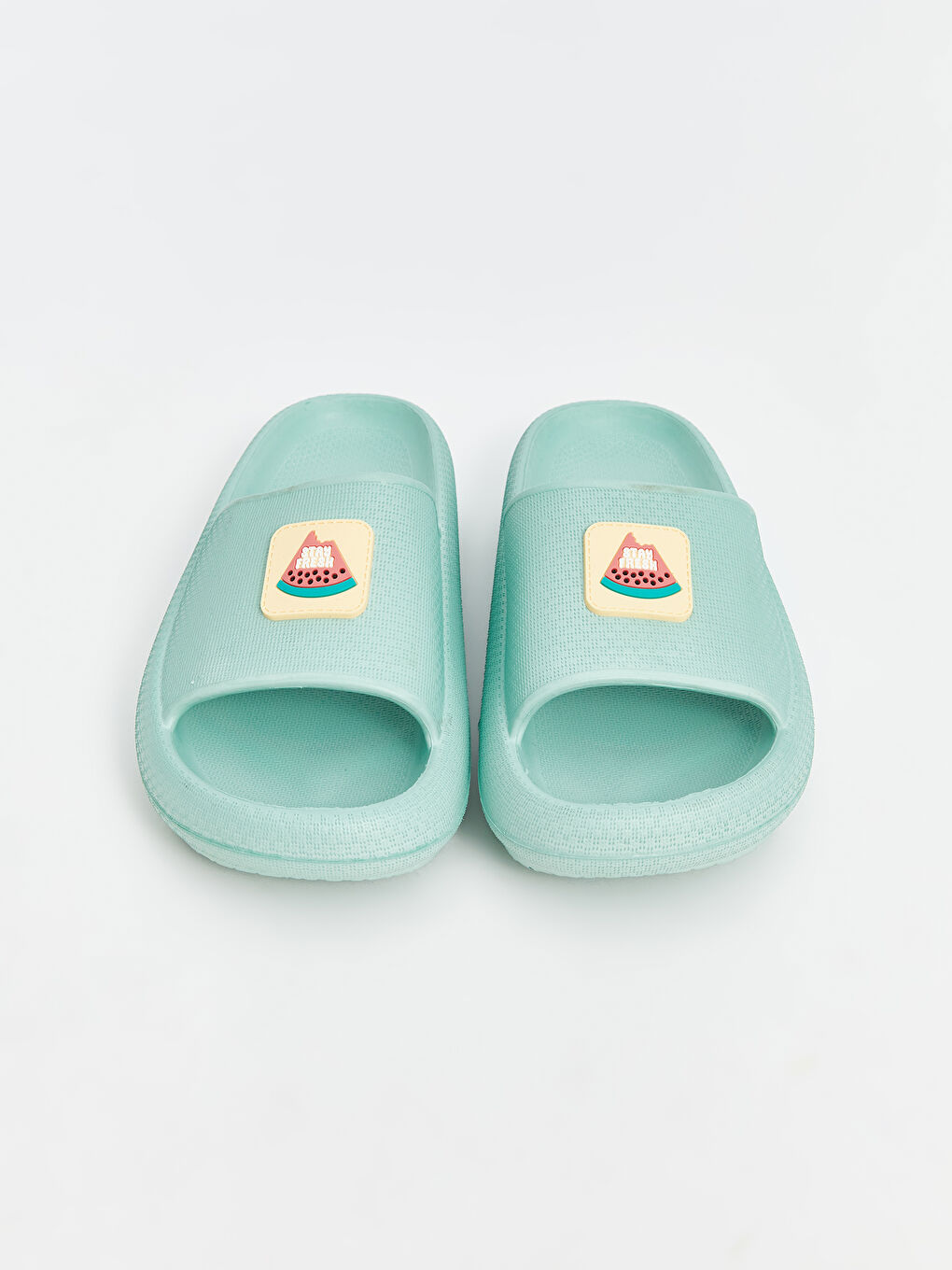 Printed Single-Strap Women's Slippers -S5BC00Z8-FKS