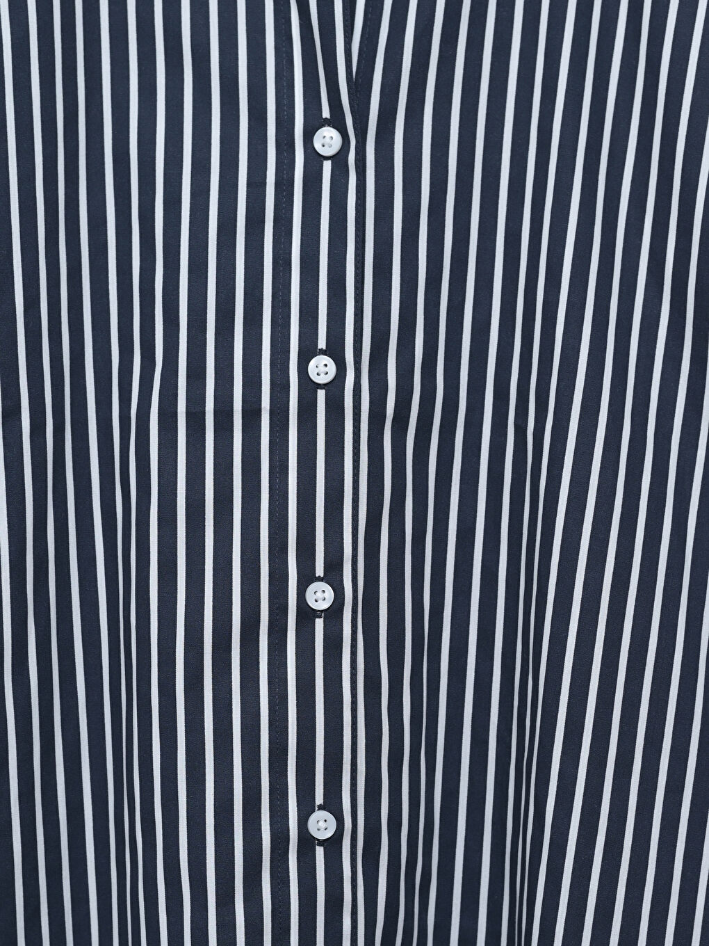 Striped Oversize Women's Shirt -S5BC18Z8-LEN