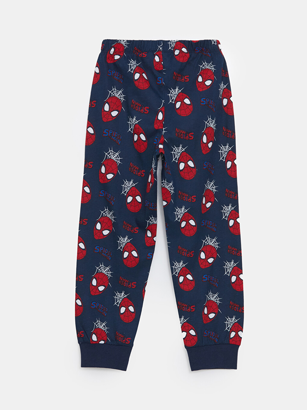 Lacivert Spider-man Baskılı Erkek Çocuk Pijama Altı-1