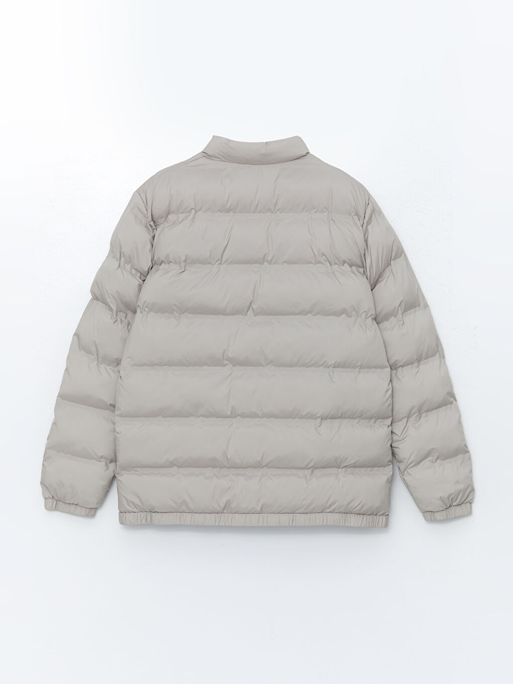 Manteau Bouffant pour Hommes Coupe Standard à Col Cheminée-6