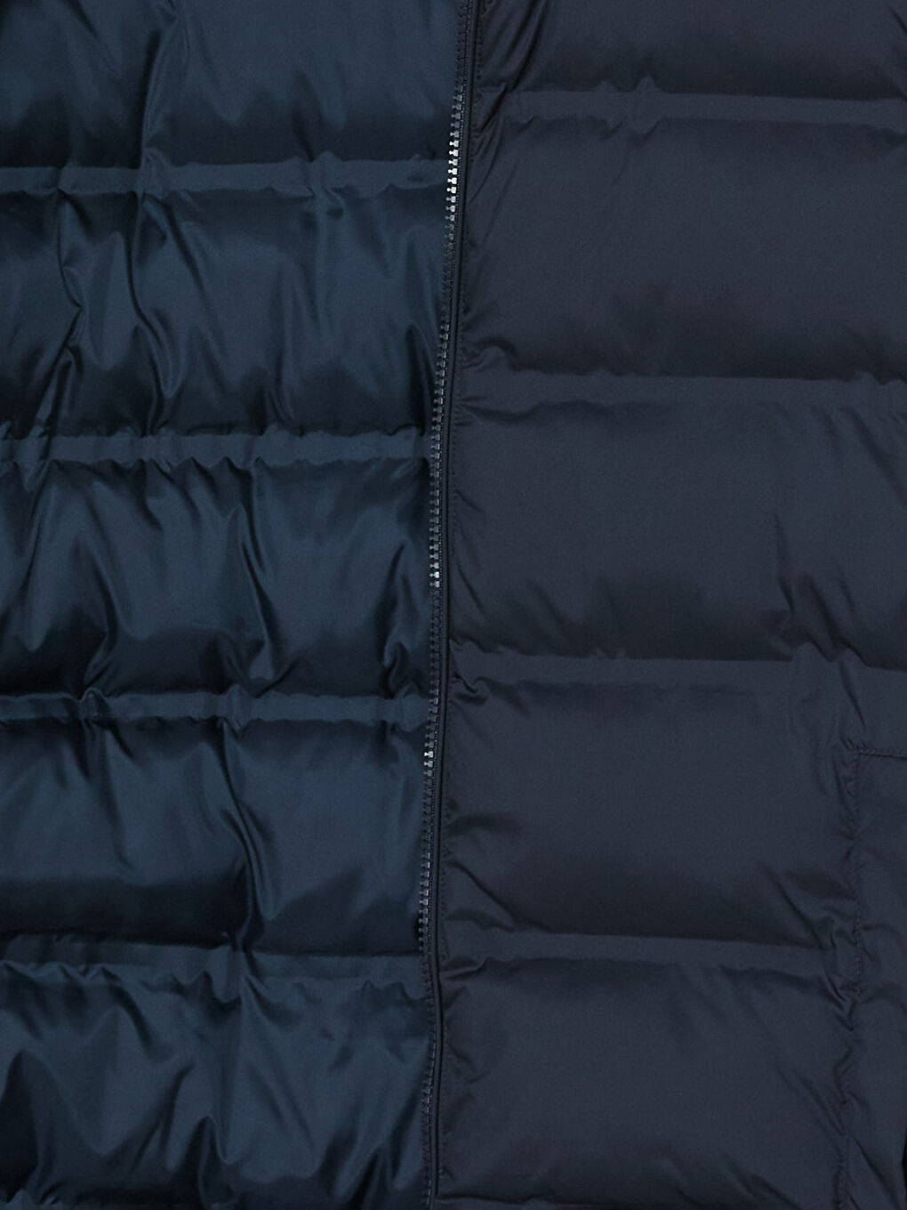 بالطو منتفخ بياقة قمع للرجال بمقاس عادي-6