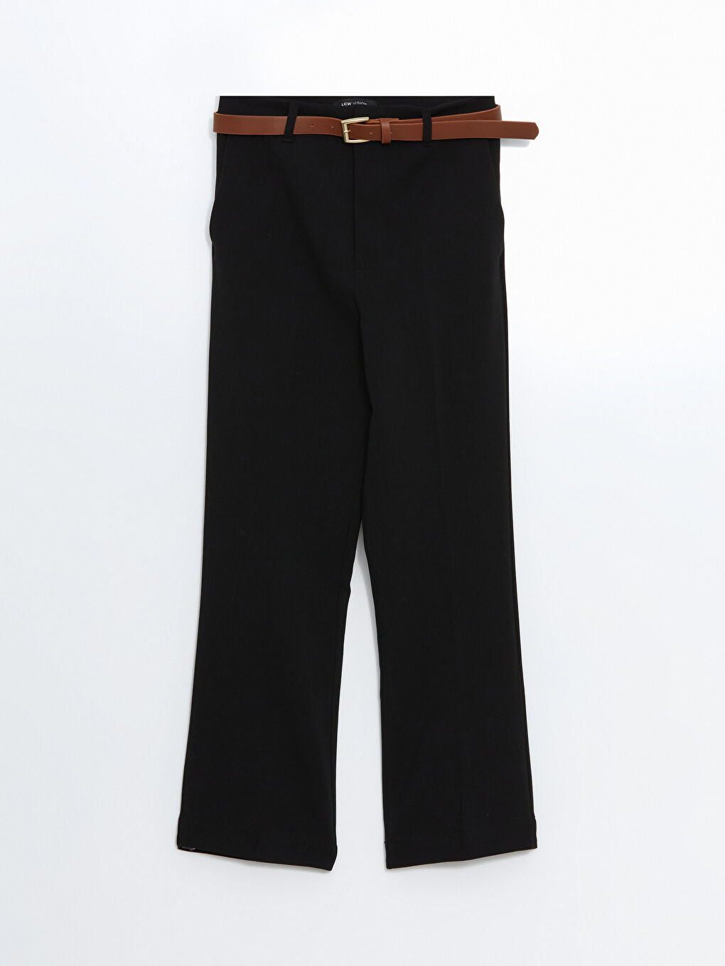 Belted Slim Fit Women's Trousers -S5BC51Z8-CVL